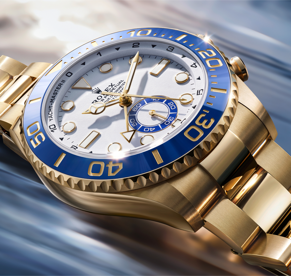 Rolex Yacht-Master II immediately recognizable bezel
